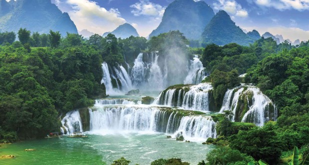 Fotomural Ban Gioc Waterfall 2